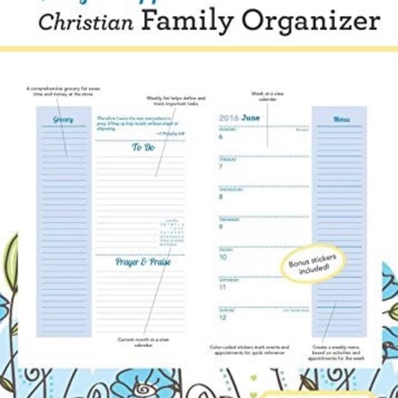 Free with bundle ✅ Note: this is 2016 Organizer - Picture 1 of 2